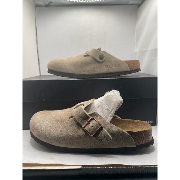 Boston Soft Footbed Suede Leather Size EUR 39/ 8-8.5 - Picture 1 of 10